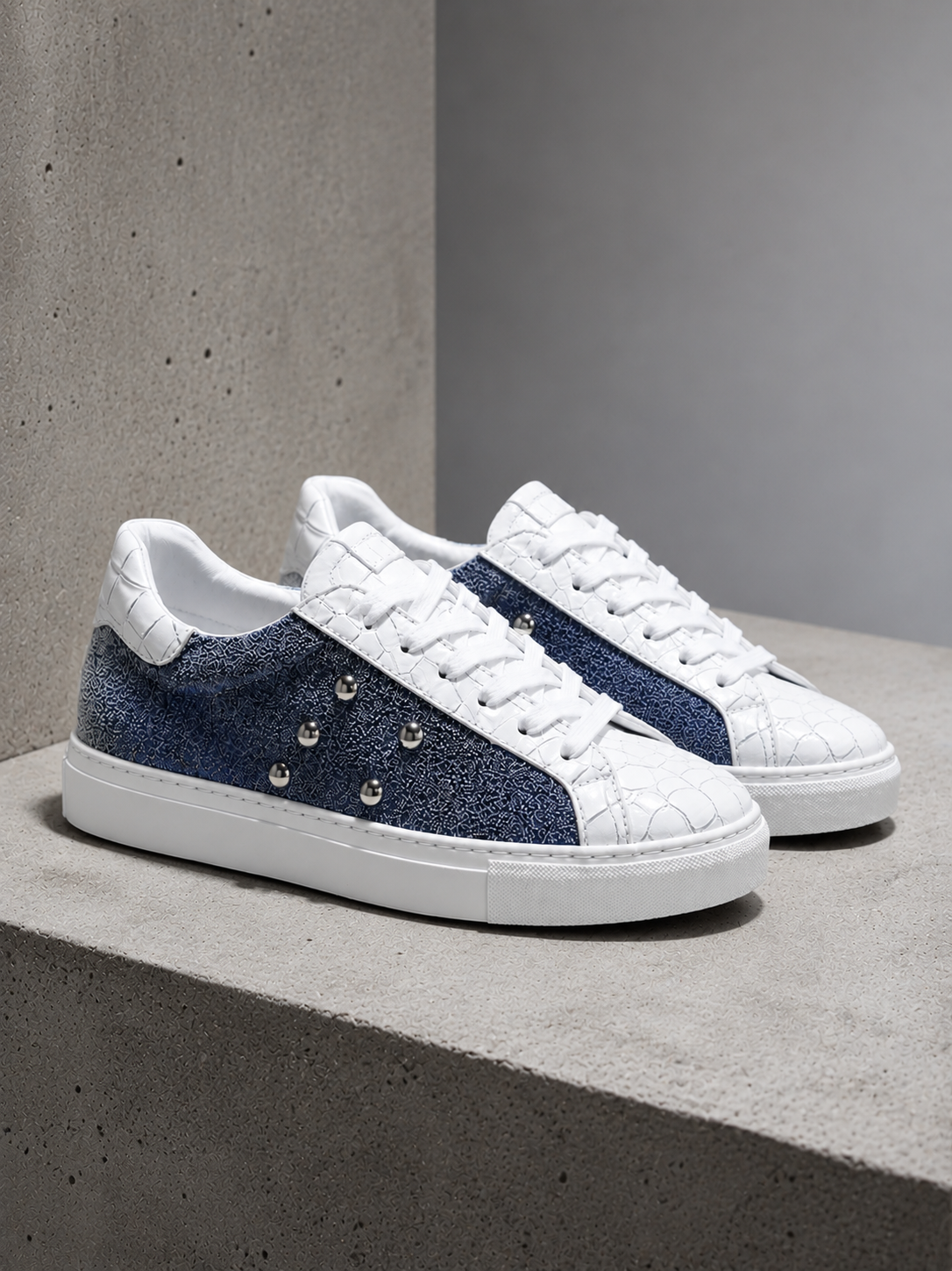 DENIM PEARL Sneaker — GIORDAN.S Collection