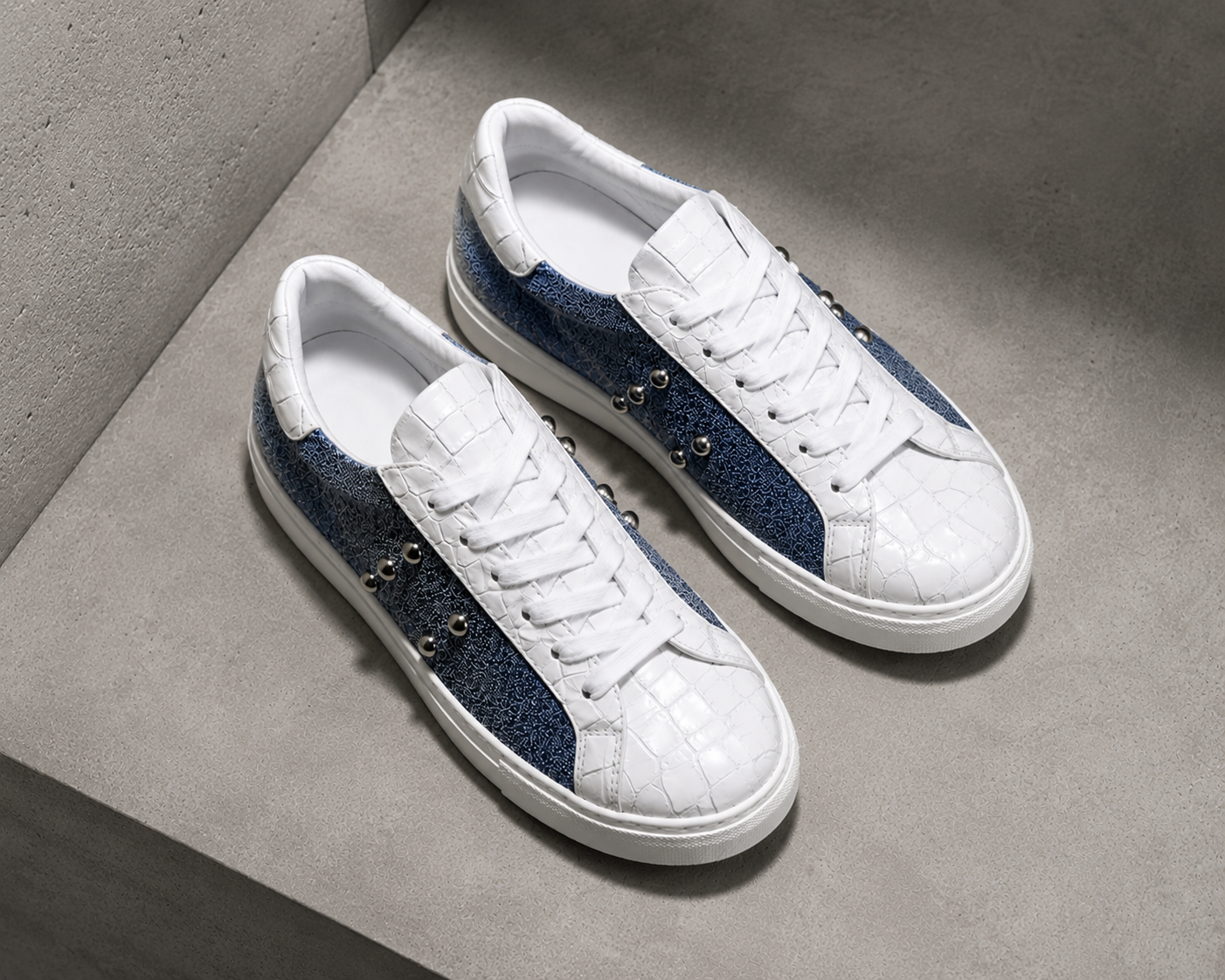 DENIM PEARL Sneaker — GIORDAN.S Collection