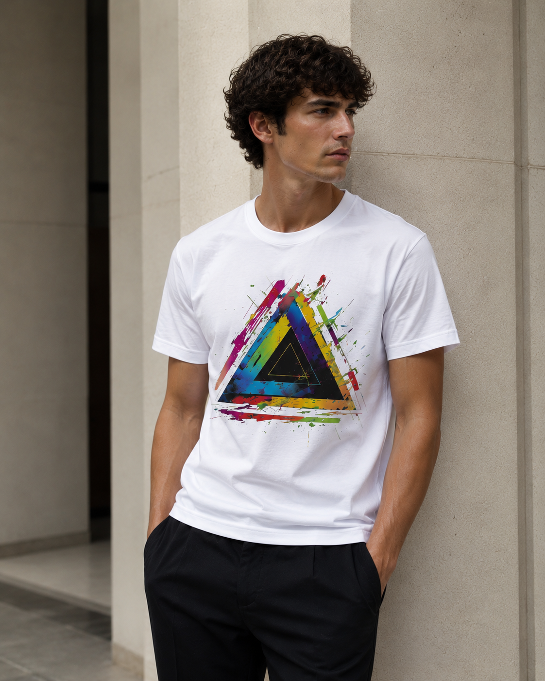 T-Shirt "Prisma Dinamico" – Limited Art Edition
