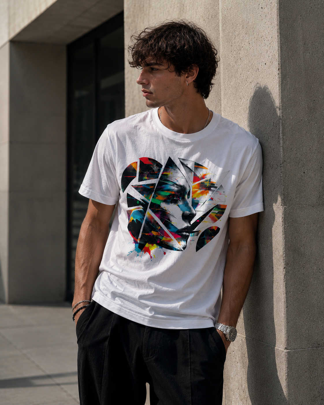 T-shirt "Neon Fragment"