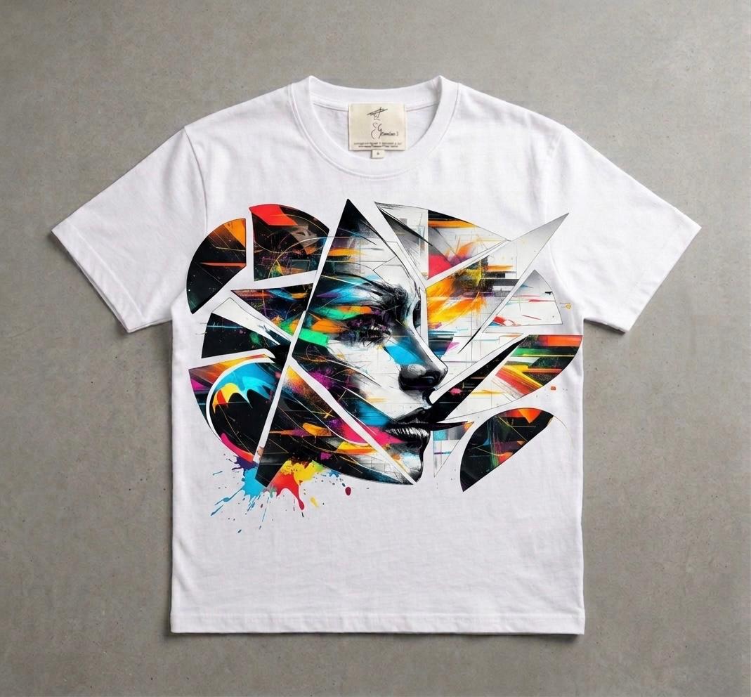 T-shirt "Neon Fragment"