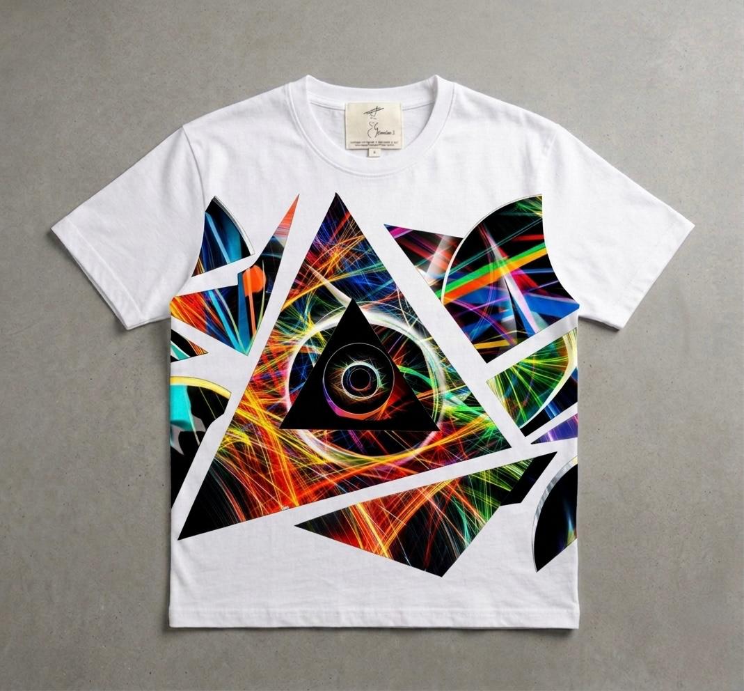 T-Shirt "Geometric Vision"